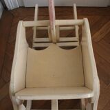 Vintage wooden rocking horse