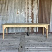Console d'atelier bois brut