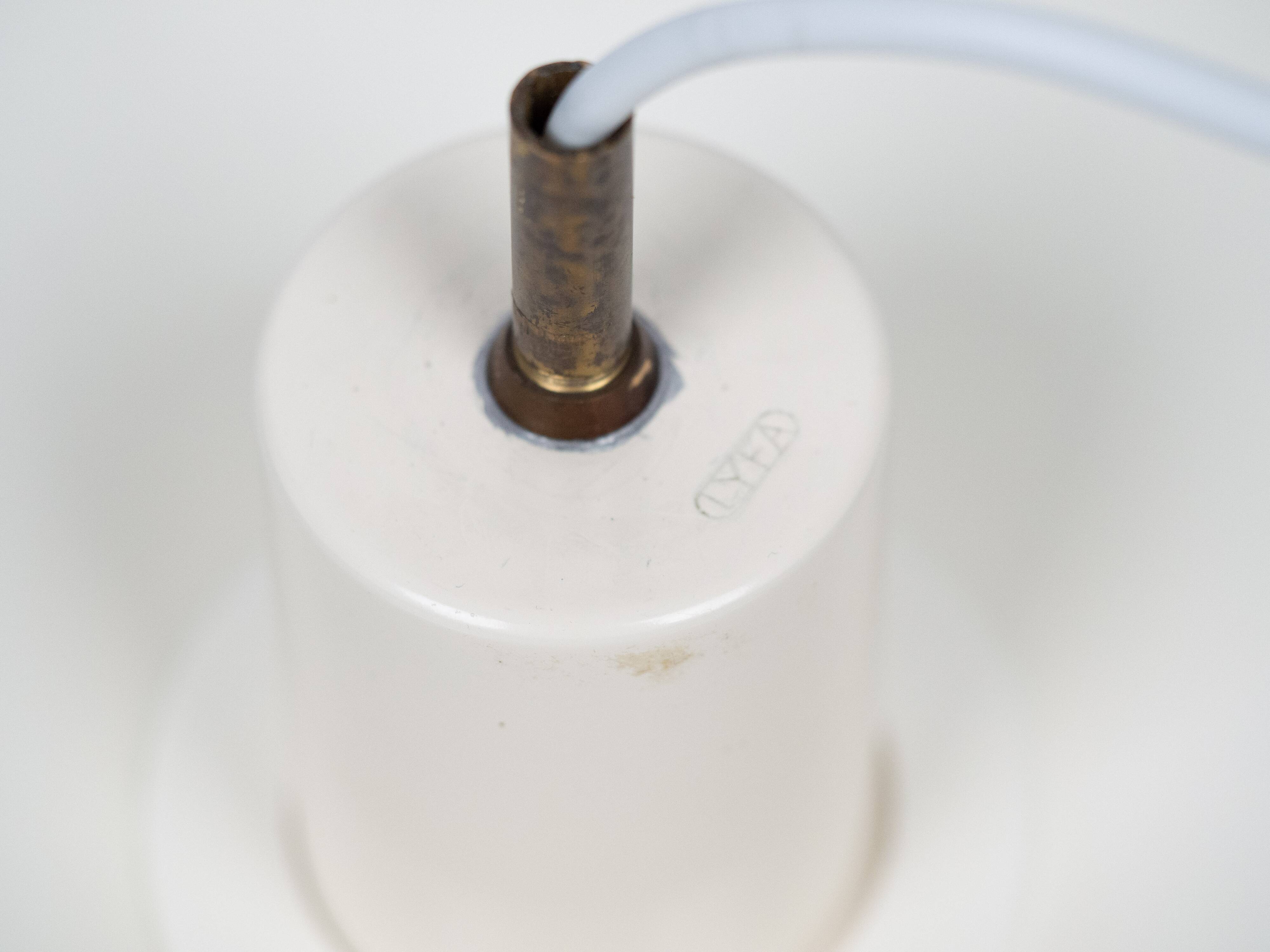 Danish vintage pendant lamp RA proj. Piet Hein, Lyfa, 1970s