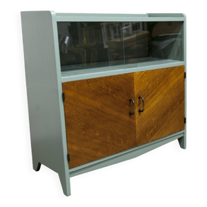 Meuble bas vitrine 1960