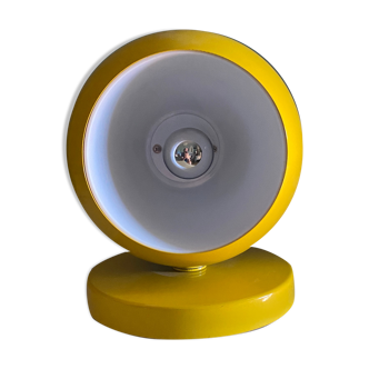 Lampe jaune boule