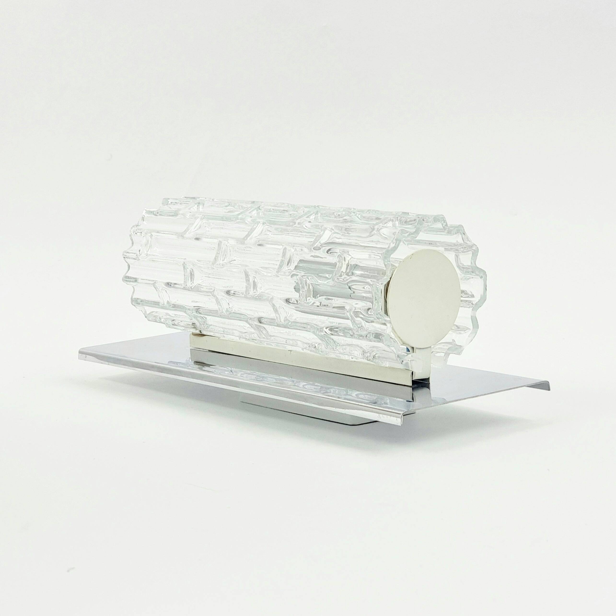 Pair of Mid Century Modern Murano Glass Wall Lights From Doria, 1960s