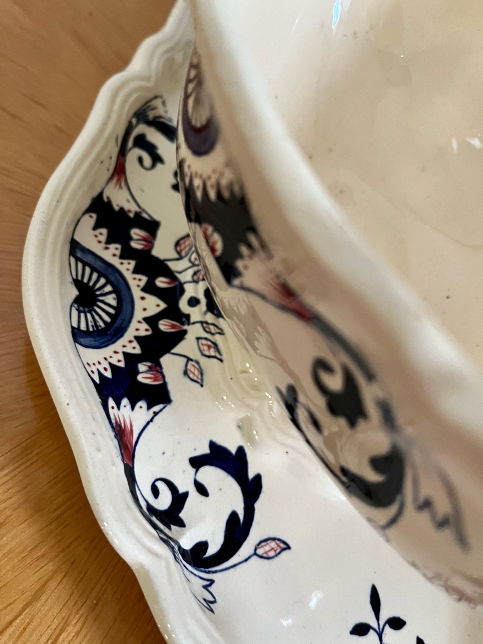 Plat saucière en terre de fer Longchamp