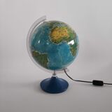 Luminous terrestrial globe of the years 70