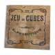 Wooden Alphabet Cubes Set - Vintage