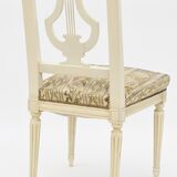 Lyre-backed chair