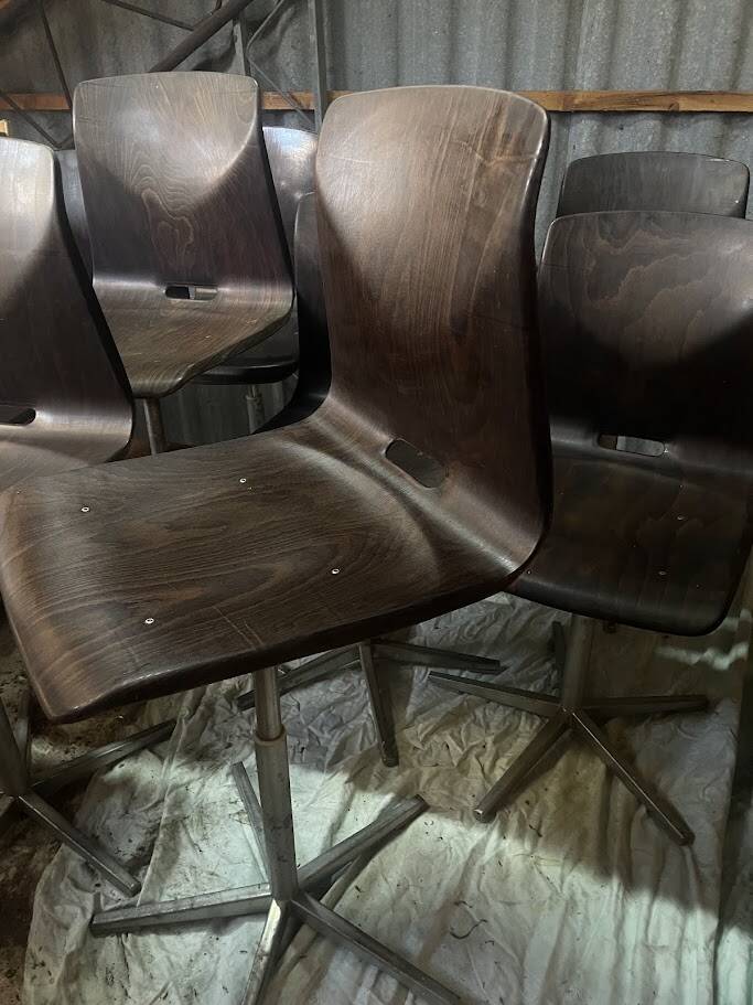 Midcentury Swiss Swivel Chair from Embru, 1960s