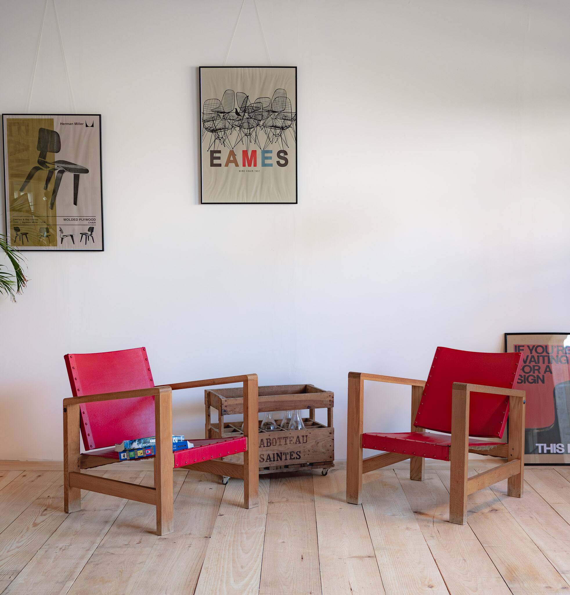 "Safari" armchair pair