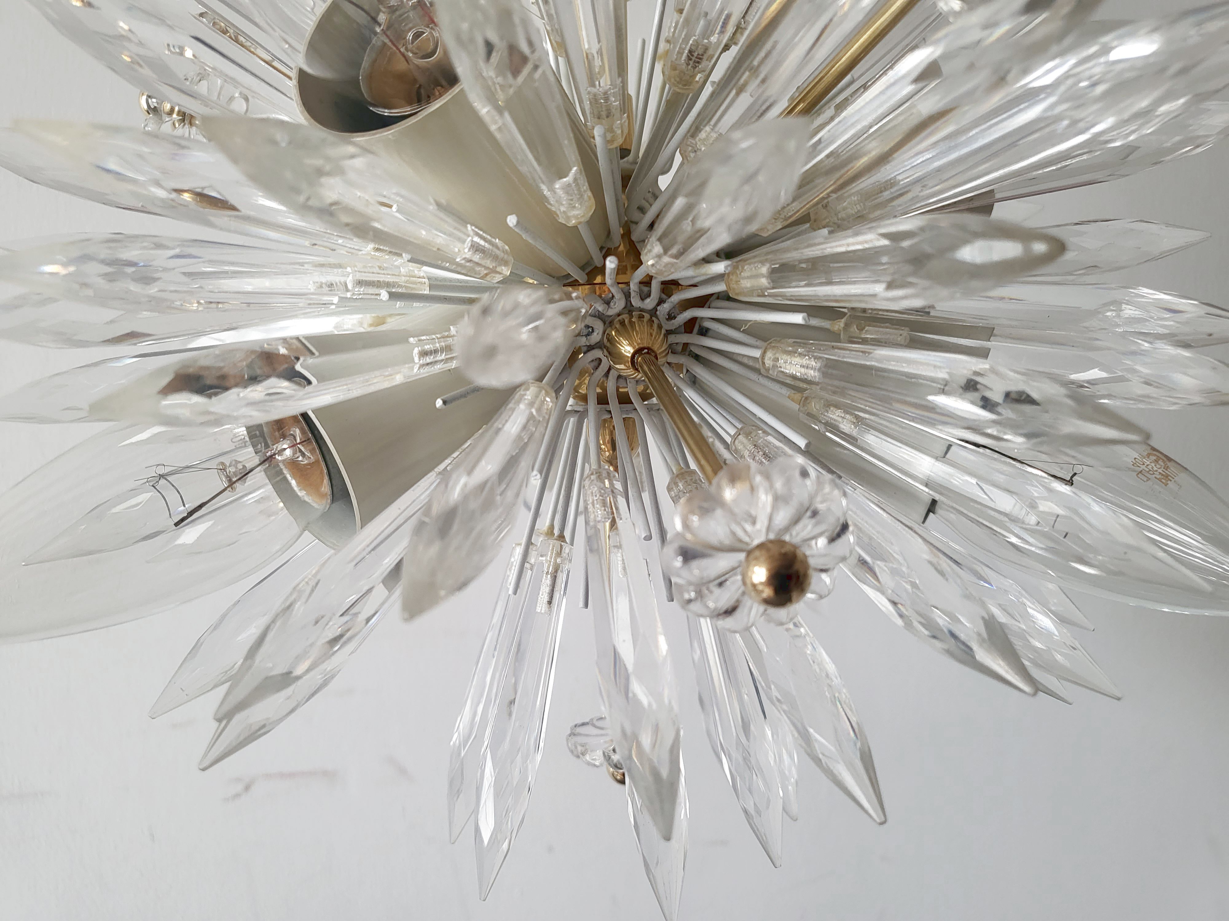 Suspension vintage de Emil Stejnar 1950