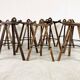 Tabourets de bar brutalistes du milieu du siècle, 1960
