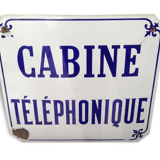 Real enamelled plate