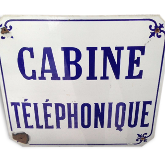 Real enamelled plate