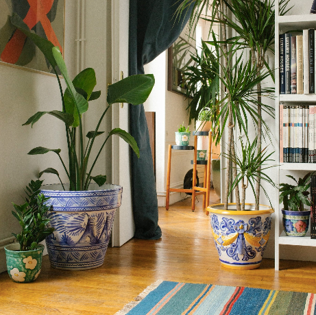 Traditional terracotta pot