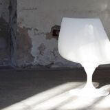 Space Age armchair lacquered fiber and fabrics 1970
