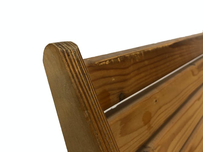 Foldable wooden garden chair from the 70s, Netherlands