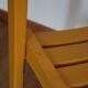 6 chaises en bois empilables