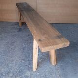 165 cm solid wood bench