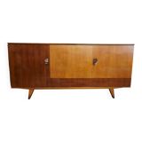 Teak and rosewood enfilade "Jules Perrenoud"