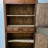 Cabinet in walnut of the nineteenth century