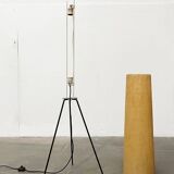 Mid-century minimalist tripod floor lamp by Hesse Leuchten, 1960s.