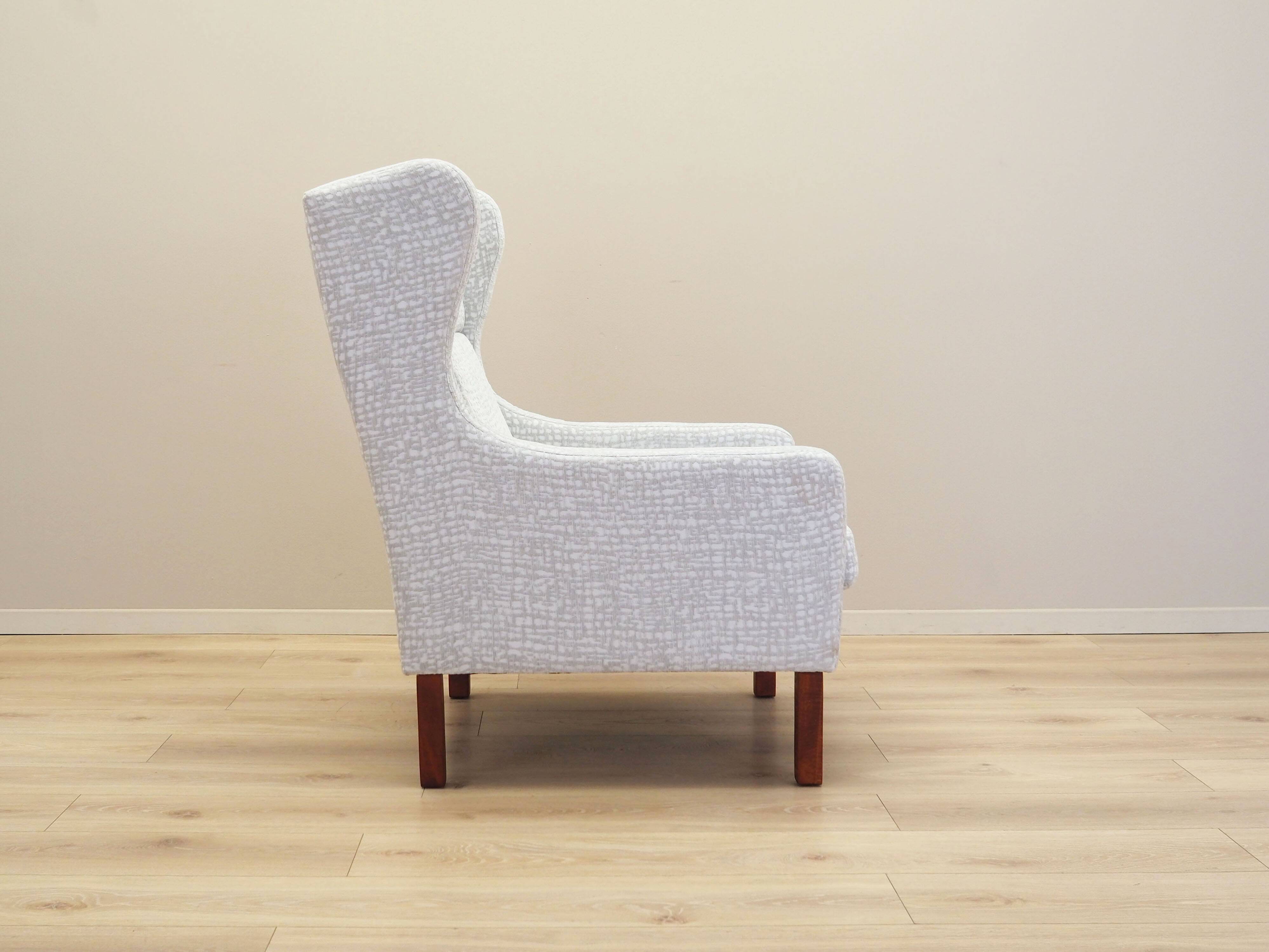 Fauteuil lounge, design danois, années 1960, production : Danemark
