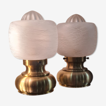 2 bedside lamps 1960