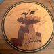 Decorative walnut box and spindler marquetry stork's nest