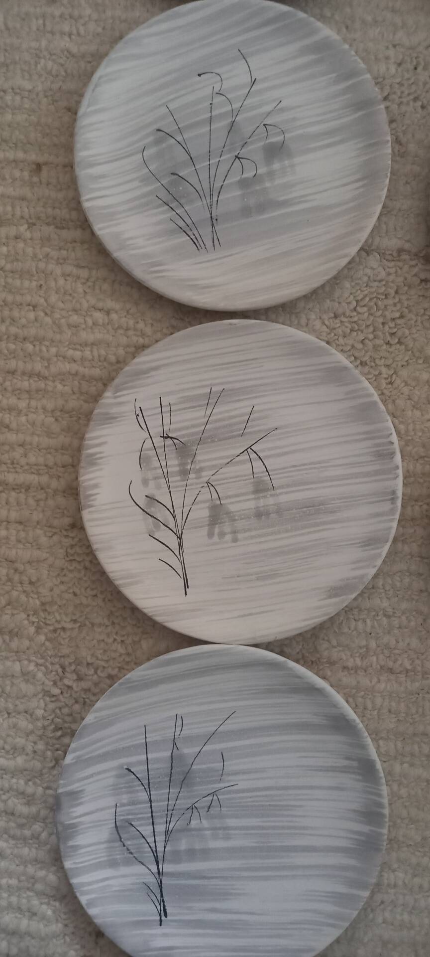 Set of 10 dessert plates