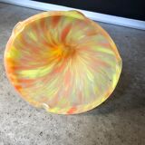 Art deco glass paste lamp base