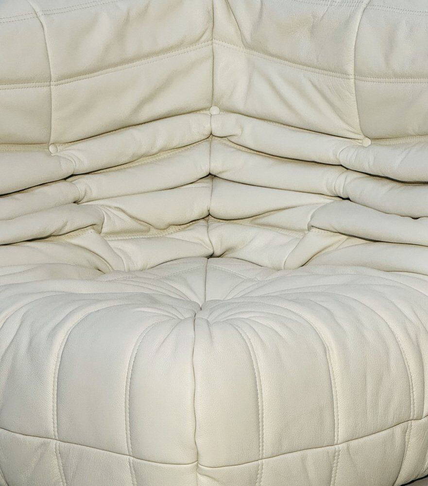 Chaise Togo et ottoman pour Ligne Roset, ensemble de 2