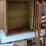Old wall display case