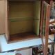 Old wall display case