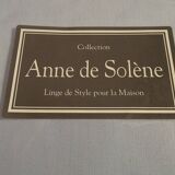 10 napkins Anne de Solène different colors 43 x 43 cm