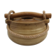 Toupine céramique, corde et bois
