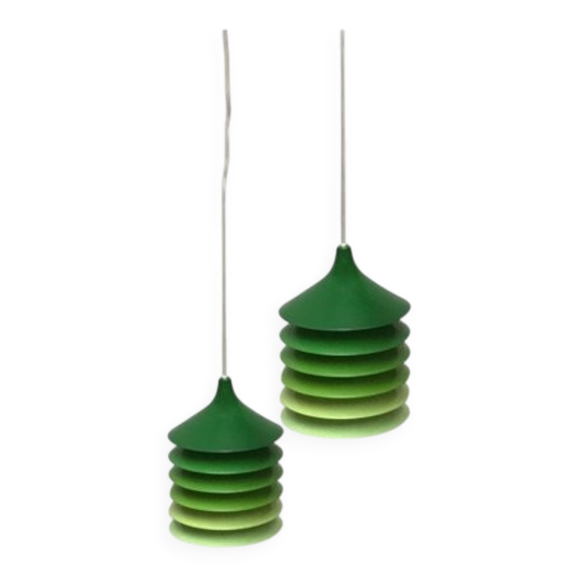 Vintage Duett pendant lights by Bent Gantzel Boysen for IKEA, set of 2