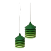 Vintage Duett pendant lights by Bent Gantzel Boysen for IKEA, set of 2