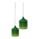 Vintage Duett pendant lights by Bent Gantzel Boysen for IKEA, set of 2