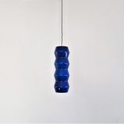 Blue colored Murano glass pendant lamp, Sweden 1960's