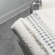 Pair of tubular armchairs double face '70