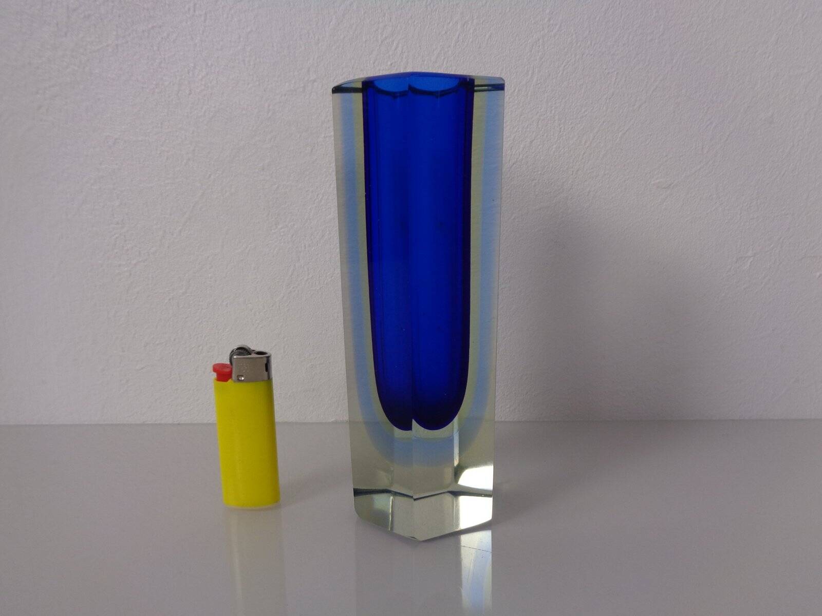 Vintage Italian Murano Glass Vase, 1960s