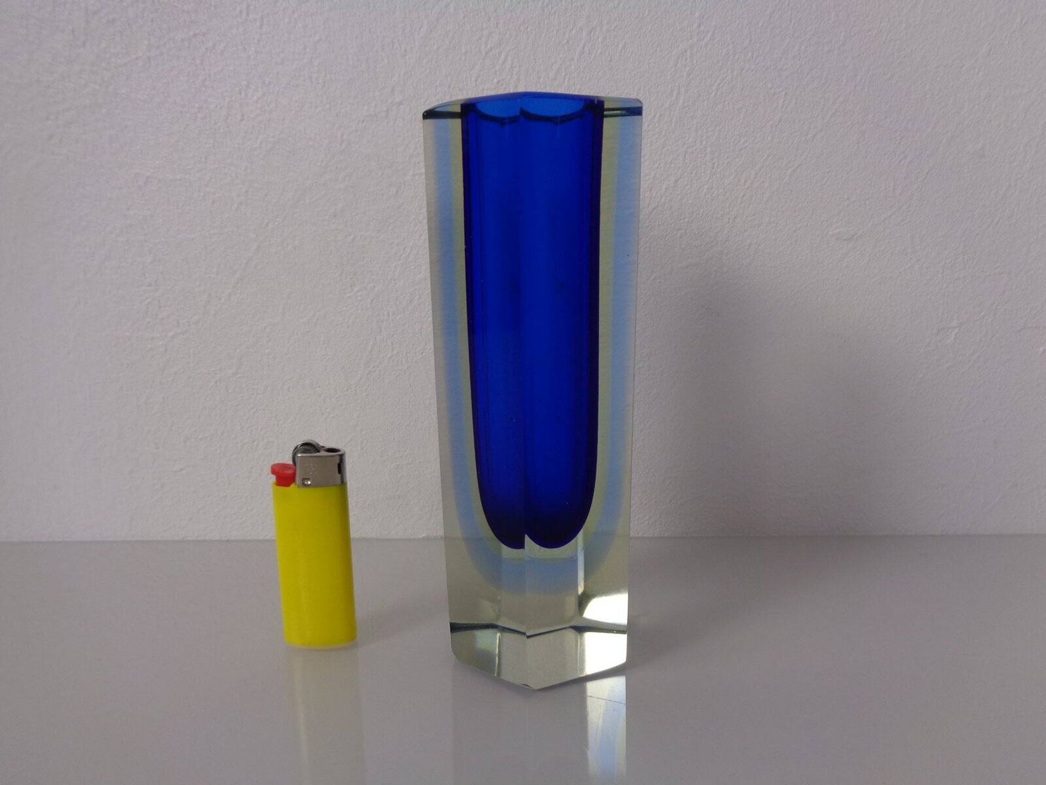 Vintage Italian Murano Glass Vase, 1960s