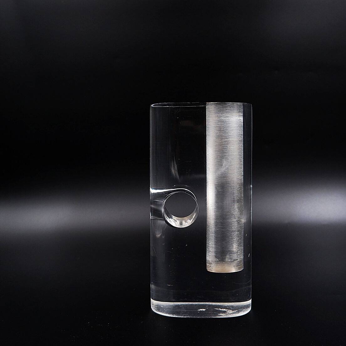 Vintage 1970s Lucite Soliflor Vase