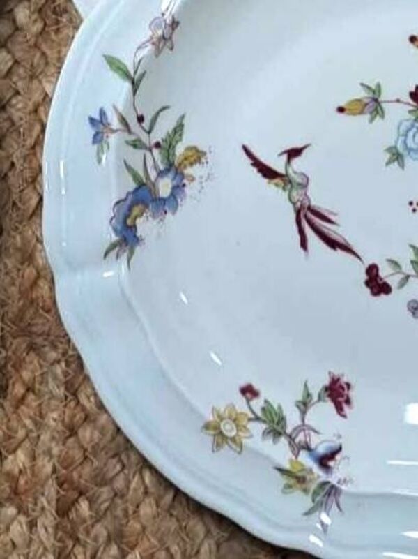 6 assiettes creuses Bernardaud modèle Chantilly