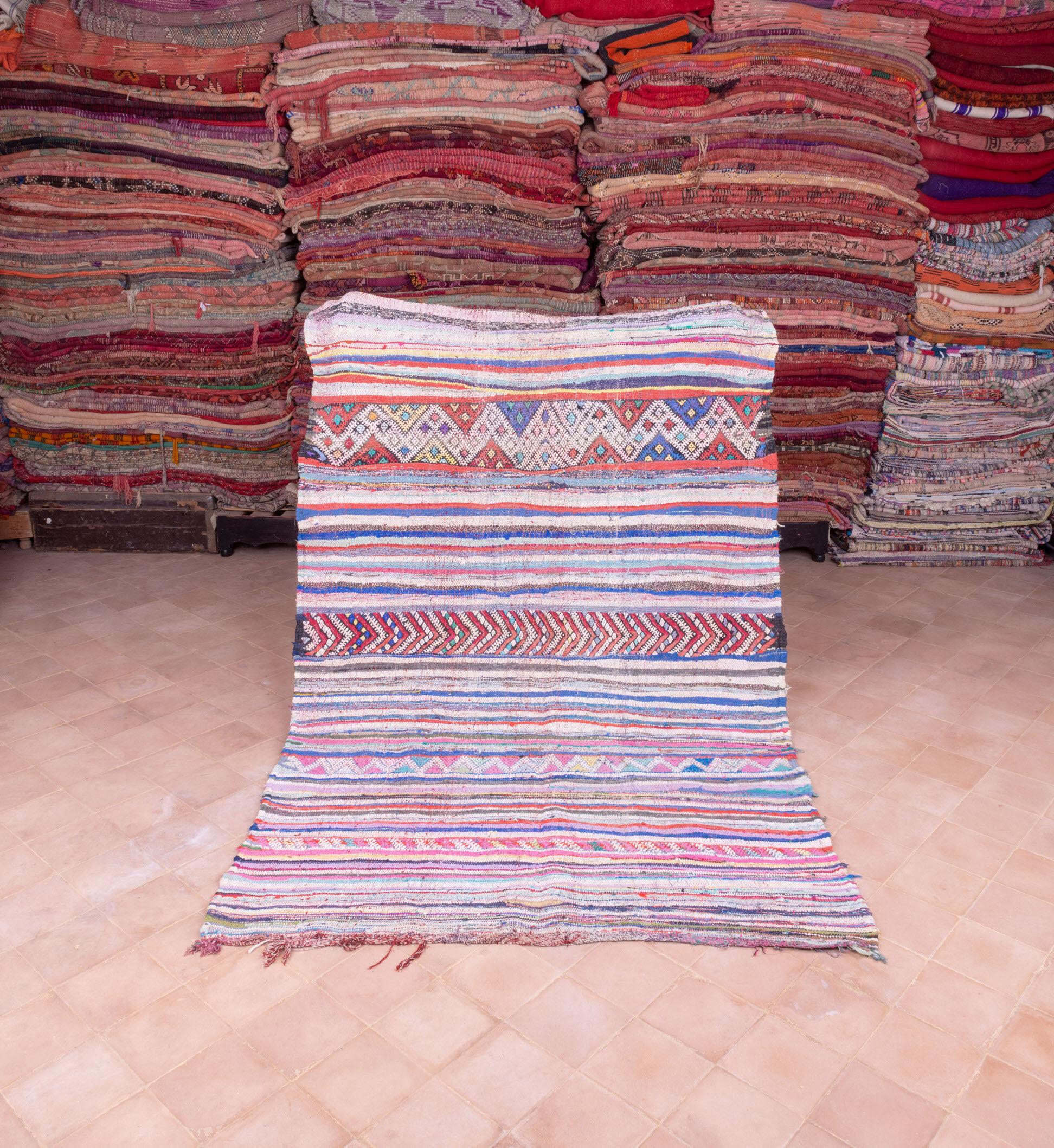Kilim boucherouite woven 170x246cm