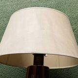 Vintage ceramic lamp, twisted base