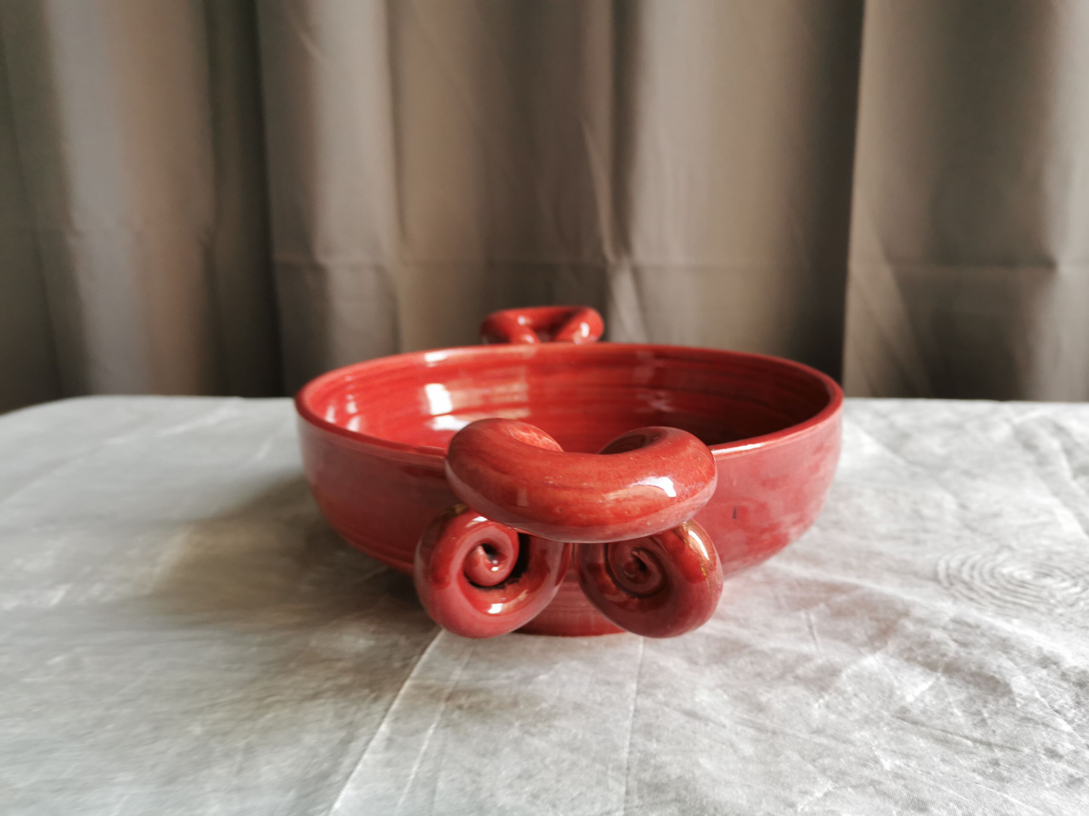 Vintage cup of "clement massier"