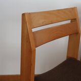 4 chairs sleigh Maison Regain