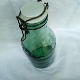 Old glass bottle porcelain cap, 2 liters
