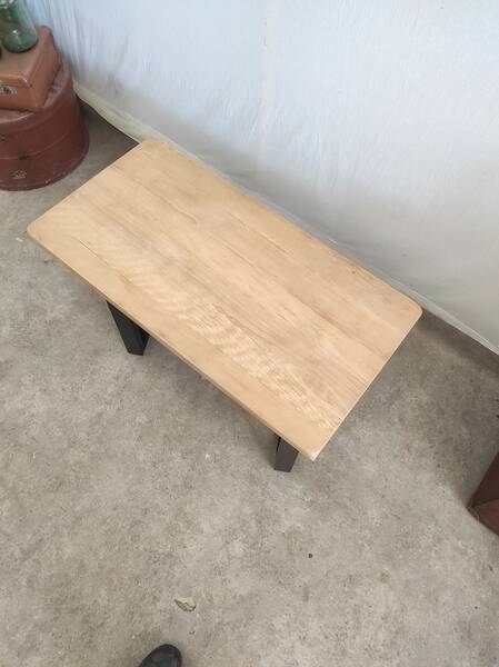 Old converted monastery table