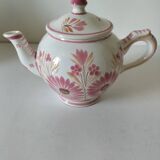 Théière Henriot Quimper rose